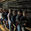 Wycieczka klasy pierwszej do kopalni w Bochni 